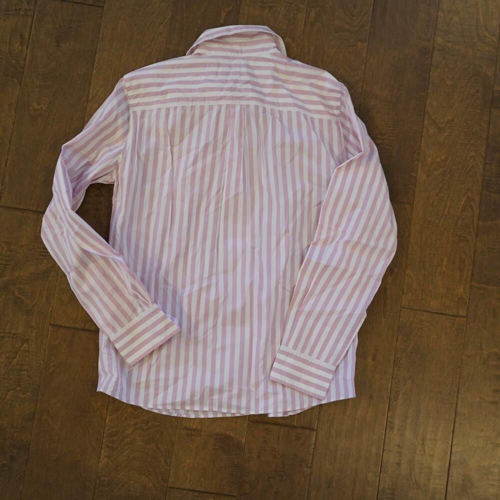Weekend Maxmara Long Sleeve Button Down Striped T… - image 2